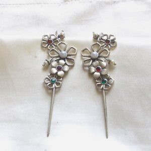 Floral Dangler Earrings